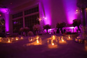 detroit wedding accent lighting