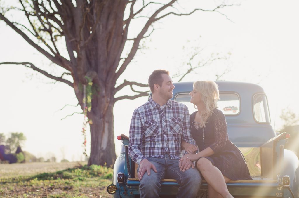 Country Style Wedding Engagement Photography